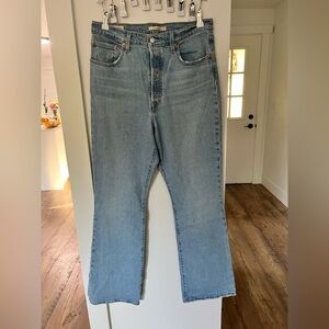 Levi’s ribcage bootcut jeans